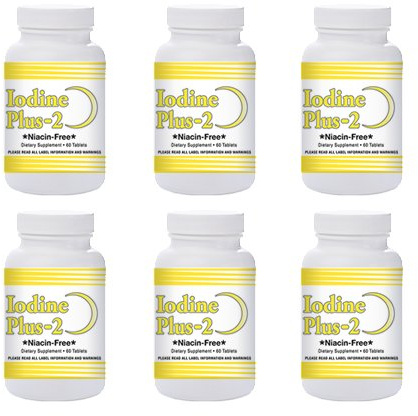 Natural Living Iodine Plus for Low Thyroid – 6 Bottles