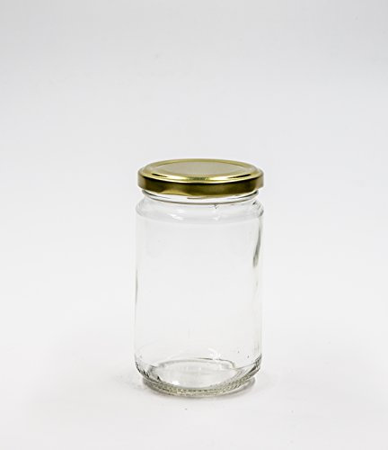24 Barattoli in vetro per marmellate e sottolio 314 ml con tappo