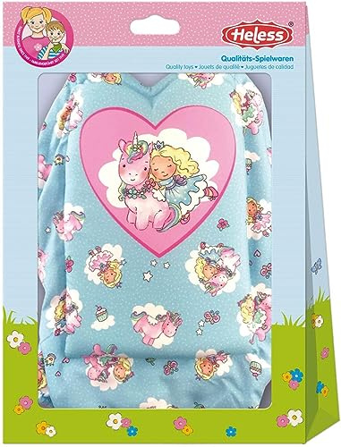 Heless 920 - Accesorios para muñecas, portabebés en diseño unicornio Emil y hada Emma