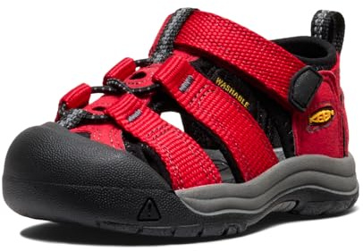 KEEN Newport H2 unisex – barn Sandal, Band röd Gargoyle, 32/33 EU