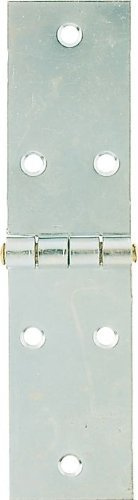 Charnière pour mobilier longue dimension de 25x80 mm en acier galvanisé poli cf. Maurer 24 Pcs