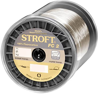 WAKU Schnur STROFT FC2 Fluorocarbon 500m 0,250mm-5,3kg
