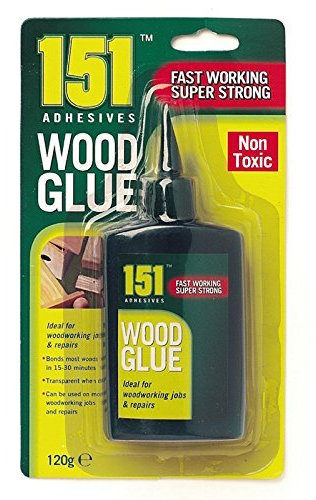 3 X WOOD GLUE PVA FAST WORKING SUPER STRONG NON TOXIC120G