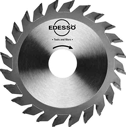 Edessö 43512520 HM-Kreissägeblatt Präzision-Spezial HW 125x3,0-4,0/2,0x20 Z=24 konisch, Silber