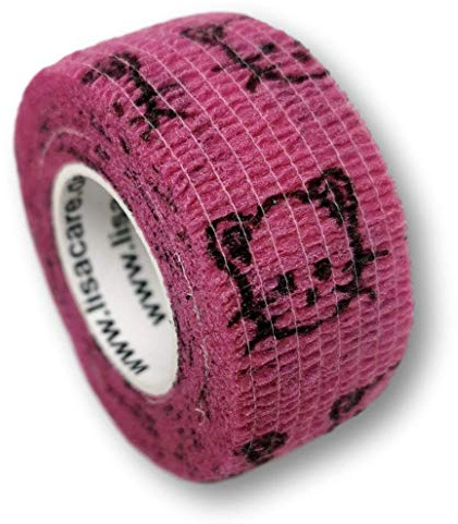 Vendaje de escayola LisaCare®, escayola para dedos autoadhesiva - sin adhesivo ni elástico - vendaje para heridas - 2,5 cm de ancho