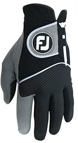 Footjoy RainGrip Xtreme Damen-Handschuhe, Grau/Schwarz, ML