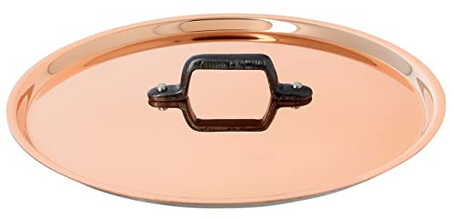 De Buyer 6463.14 Deckel, Kupfer, braun, 19 x 19 x 3 cm
