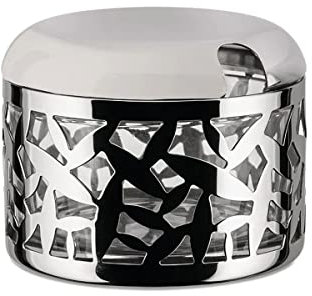 Alessi Cactus Formaggiera, Acciaio Inossidabile, Argento, 9.2 cm
