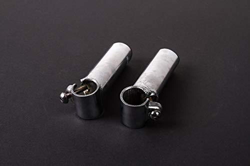 Hörnchen Bar End Fahrrad Bike Stahl Lenkerhörnchen Fahrradhörnchen 22,2 mm Klemmung