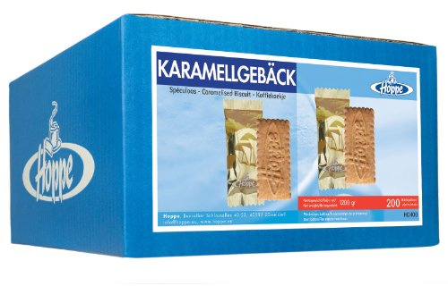 Hoppe Galletas de Caramelo Mono, Envase Individual, 200 Unidades, 1200 g