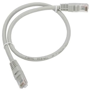 FANTON 23540 Patch cords di collegamento 0,5m RJ45 cat.6 non schermata, utile per smart tv, reti di casa, stampanti