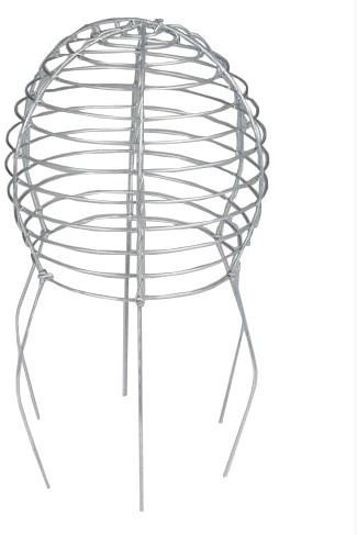 Kleiner Kaminvogelschutz, Drahtballon - Edelstahl - für Durchmesser 15–18 cm