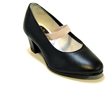 Zapatos - Flamenca - Chaussures de danse - Femme - Noir - Taille: 38