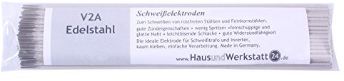Edelstahl - Schweißelektroden V2A 1,6mm 0,5kg ca 79 Stück rutilumhüllt Edelstahlelektroden 308L