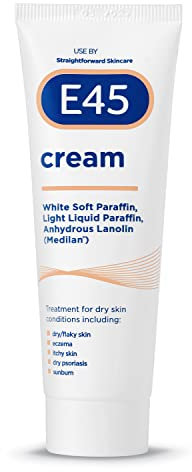 E45 Moisturiser for Dry Skin and Sensitive Skin Cream, 50g