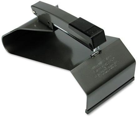 Bostitch Booklet Stapler - Staples Upto 20 Sheet of 16lb Paper - Holds Upto 210 Staple - Full Strip - Staple Size: 0.25 - 12 Throat Depth - 1 Each - Black - Metal