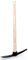 Hache de pioche P-KA - 2,5 kg - Avec manche en bois