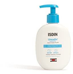 ISDIN Ureadin Manos Hand Cream Pump, Hidratación Prolongada y Rápida absorción, Fresco, Negro, 200 ml (Paquete de 1)