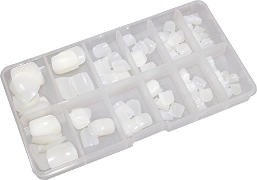 World of Nails-Design Toe-Nails Fußnägel Natur in Box 120 Stück