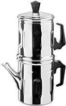 ILSA Caffettiera Moka napoletana Alluminio 99,5% (1-2 Tazze 15cl)