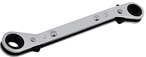 Rolson 46983 10 x 13 mm Offset Ratchet Ring Spanner