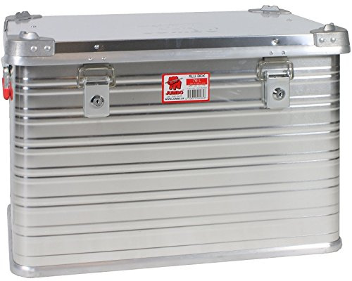 JUMBO Aluminium-Box Aluminiumkoffer extrem robust (76 liter)
