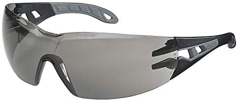 Uvex Pheos S Supravision Extreme Safety Glasses - Tinted/Black/Grey