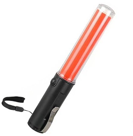 Mastiff 260R Traffic Control Magnet Multifunktionale 3 x AA rot Light 3-Modus Taschenlampe LED-Lampe Bar Signal Zauberstab, Sicherheit Beacon