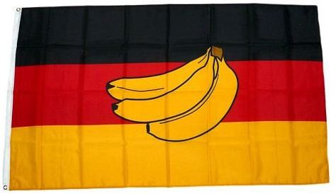 Fahne/Flagge Bananenrepublik Deutschland 90 x 150 cm