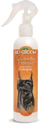 Bio-groom Country Freesia Dog Cologne - Deodorizing Spray, Dog Bathing Supplies, Puppy Wash, Cat & Dog Grooming Supplies, Cruelty-Free, Made in USA, Dog Perfume - 8 fl oz 1-Pack