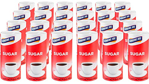 Genuine Joe Natural Sweetener, 20 oz Canister (8 Packs of 3)