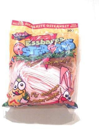 Essbares Ostergras in pink