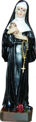 Heiligenfiguren, Heilige Rita, Höhe 12cm, handbemalen