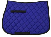 PFIFF Basicline vs sadeldyna, blå, full, shetland pony, Blau Shetty