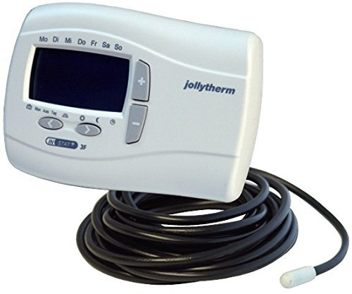 Jollytherm 00130 Rapid Terraheat Uhrenthermostat auf Putz für elektrische Fußbodenheizungen