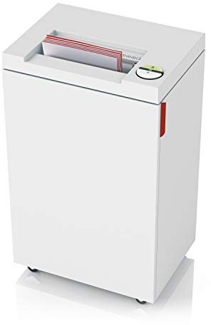 Aktenvernichter IDEAL 2465, Sicherheitsstufe P-4, Partikelschnitt/Kreuzschnitt 4 x 40 mm, 15 Blatt Kapazität, 35 L Abfallbehälter, DSGVO-konform