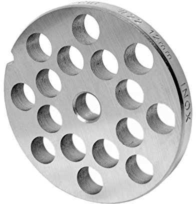 Inox Foro Disco GR. 22 – 12,0 mm Foro – per tritacarne con misura 22