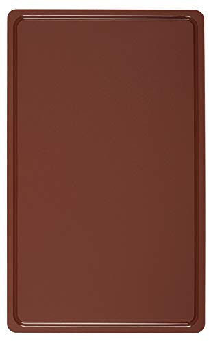 CandL TPU-Schneidbretter GN 1/1 / Gastronomie/Schneidbrett/HACCP-Standard/Profi-Schneidbrett/Schneidunterlage/Kunststoff-Schneidbrett (brown)