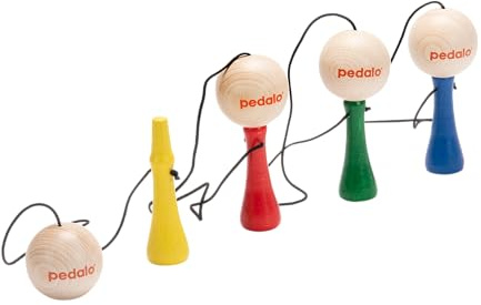 pedalo® Kugelfangspiel I Konzentration I Geschicklichkeit I Fangspiel I 4er Set