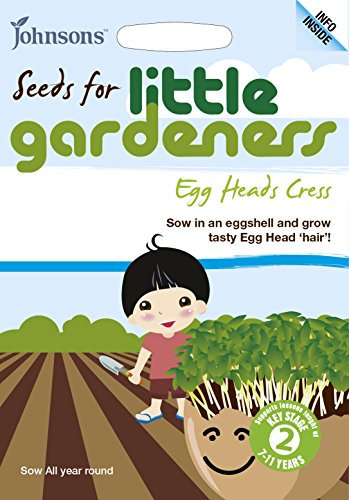 Johnsons 15586 Vegetable Seeds, Egg Heads CRESS
