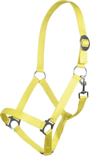 HKM Stars Economy Softice Halfter Neon gelb Vollblut
