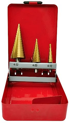 vidaXL Stufenbohrer Set