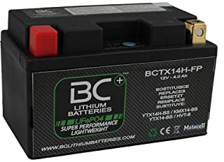 BC Lithium Batteries BCTX14H-FP Batería Moto de Litio LiFePO4