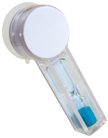 ShowerBob TWIST Shower Timer - 4 minute shower timer to help you easily save Water, Energy, Money & Time (100mm length)