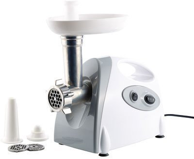 PEARL Fleischmaschine: Elektrischer Multifunktions-Fleischwolf mit 800 Watt Drehleistung (Fleisch Zerkleinern Maschine, Hackfleischmaschine, Pasta)