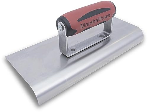 Marshalltown M192SS Platoir en acier inoxydable avec poignée Durasoft 25,4 cm