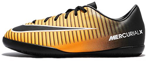 Nike – JR MercurialX Victory VI IC Futsal, Unisex Kinder, Orange – (Laser Orange/Black-White-Volt)