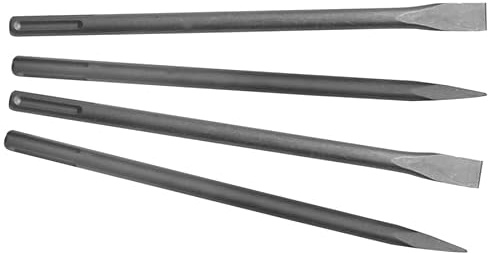 4x SDS Max Meißelset 400 mm für Bosch, Makita, Dewalt, Milwaukee, AEG, Hilti