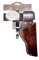 Bauer Spielwaren J.G. Schrödel 7500155 - Gürtel Eagle auf Tester mit Nieten, 1 Holster, 95-135 cm, Braun