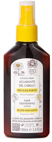 Camomila Intea - Lotion zum Aufhellen von blondem Haar - Alkoholfrei - Bio-Kamillenextrakt - 100 ML